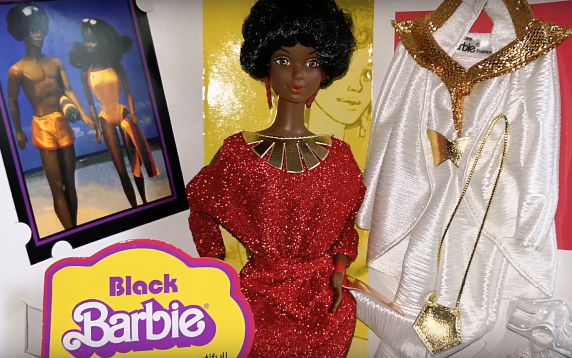 1980: First black and hispanic Barbie